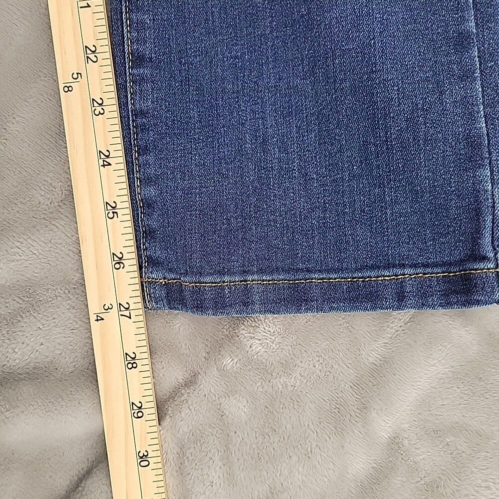 L L Bean Womens Jeans Size 10 Petite Straight Leg 28x27 - Picture 10 of 11